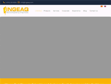 Tablet Screenshot of ingeaq.com